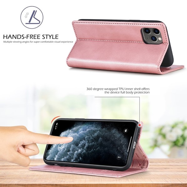 Pouzdro LC.IMEEKE pro iPhone 11 Pro růžové