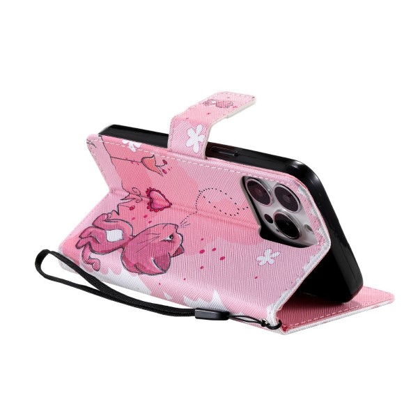 Pouzdro pro iPhone 13 Pro Kotě růžové