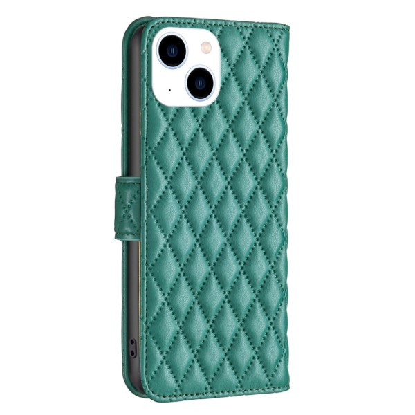 Pouzdro pro iPhone 14 Rhombus zelené