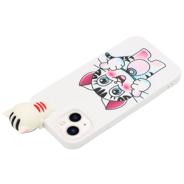 Kryt iPhone 14 3D kotě