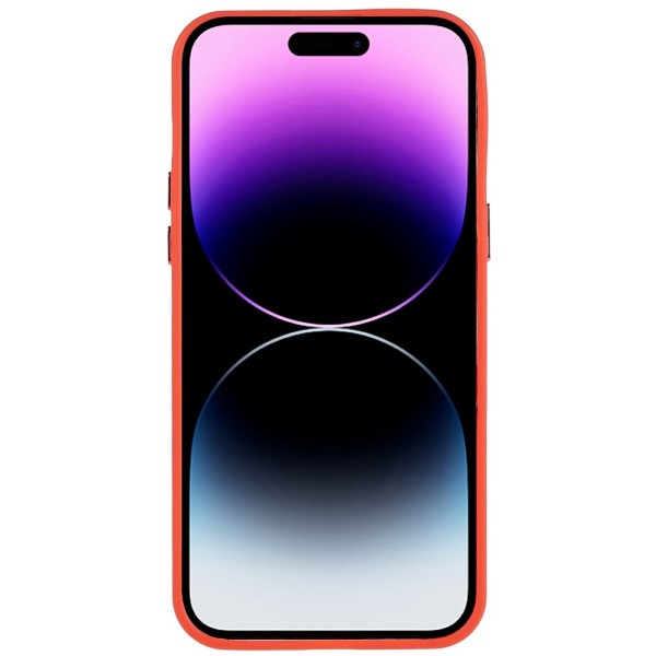 Kryt na iPhone 14 Pro Lens červený