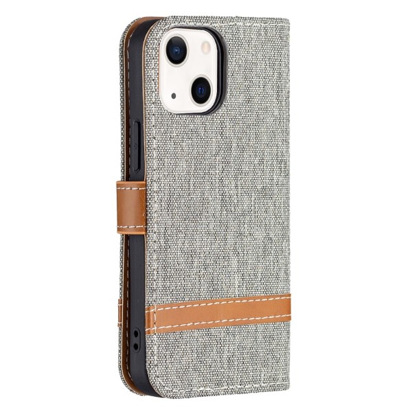 Pouzdro pro iPhone 13 Jeans šedé