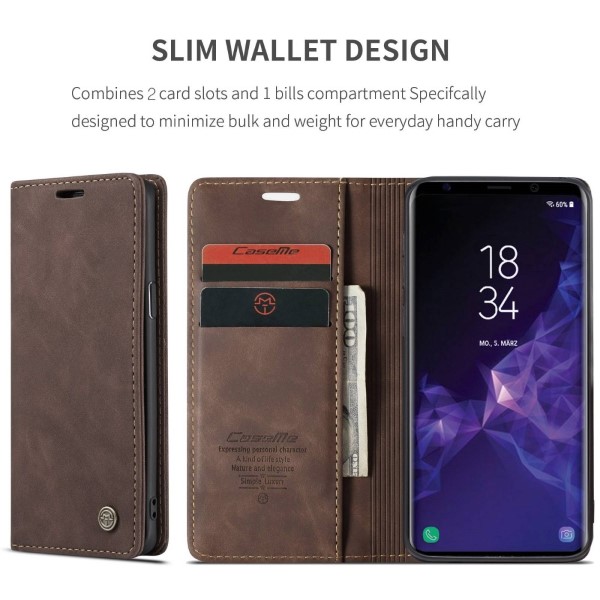 Pouzdro pro Samsung Galaxy S9 CASEME hnědé