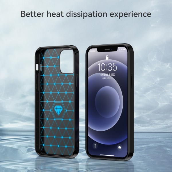 Kryt na iPhone 12 Mini Carbon černý