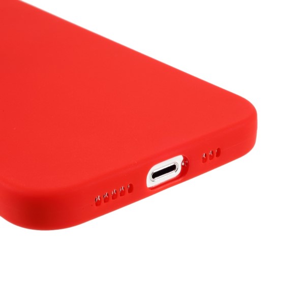Kryt na iPhone 13 Pro Max gumový červený
