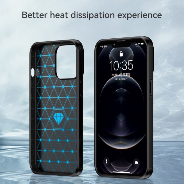 Kryt na iPhone 13 Pro Max Carbon černý