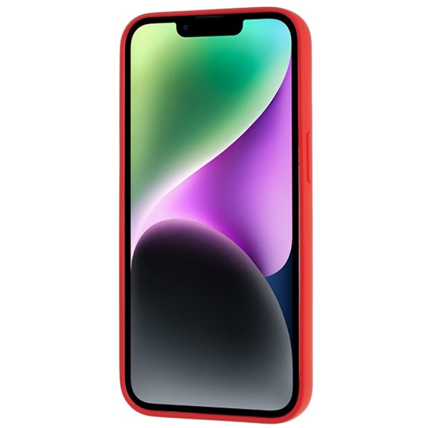 Kryt na iPhone 14 Plus gumový červený