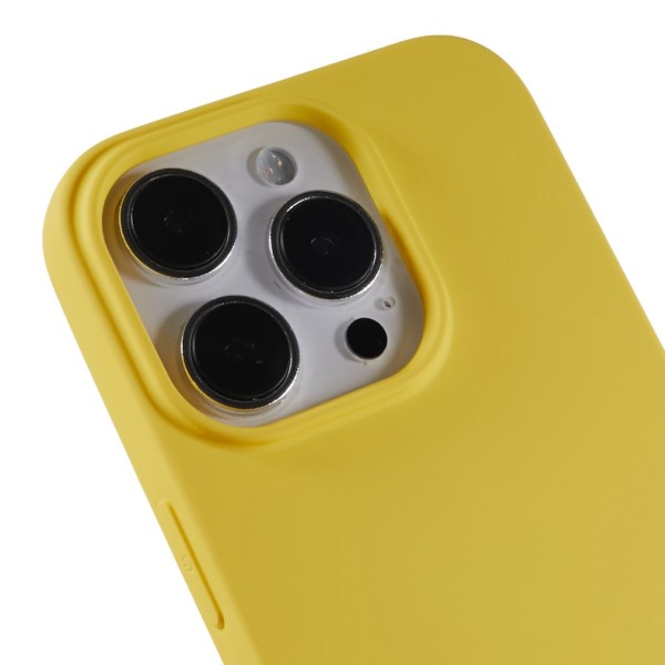 Kryt na iPhone 14 Pro Max gumový žlutý