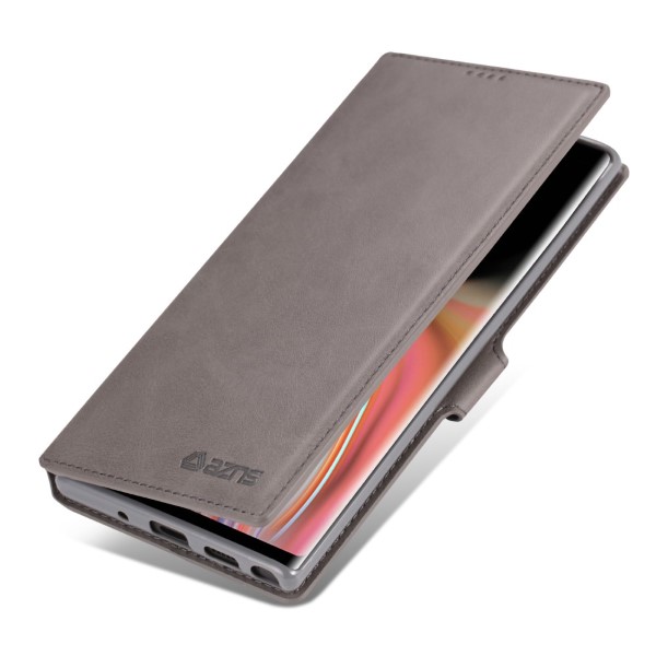 Pouzdro AZNS na Samsung Galaxy Note 10 Plus šedé
