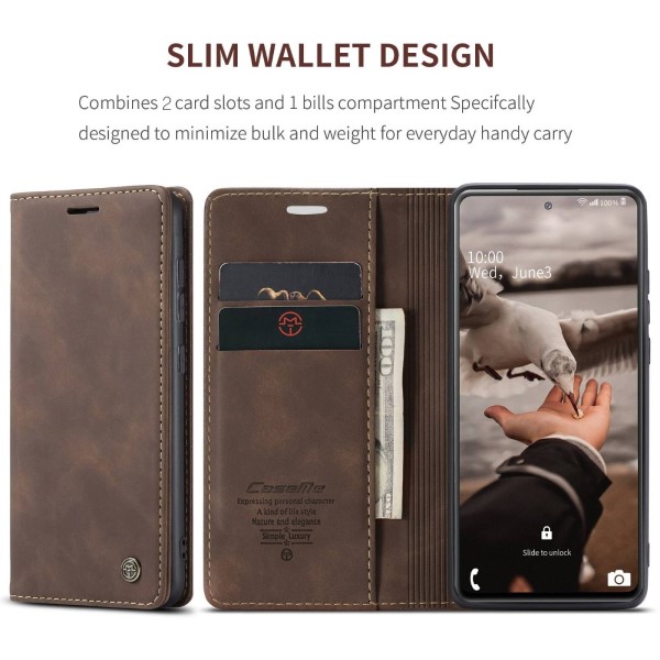 Pouzdro na Samsung Galaxy S20 FE CASEME hnědé