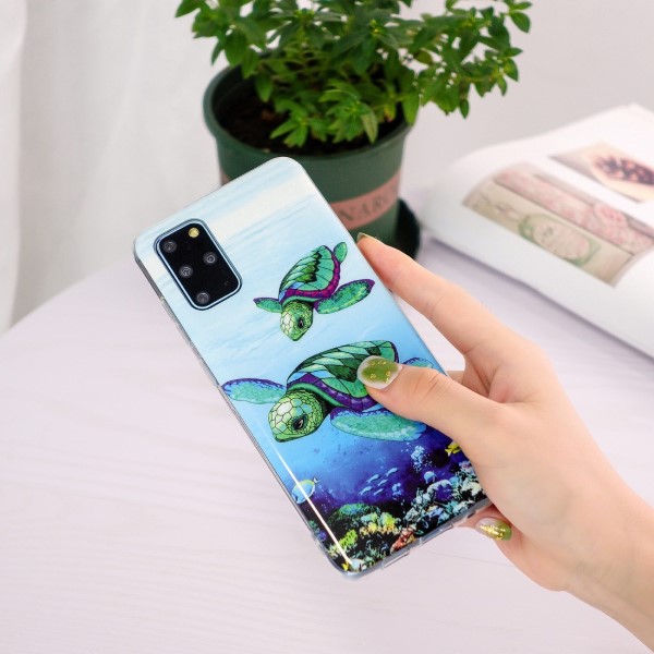Kryt na Samsung Galaxy S20 Plus svítící Želva