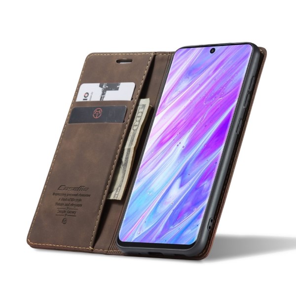 Pouzdro na Samsung Galaxy S20 Ultra CASEME hnědé