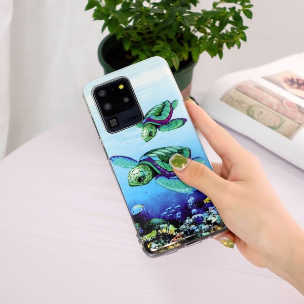 Kryt na Samsung Galaxy S20 Ultra svítící Želva