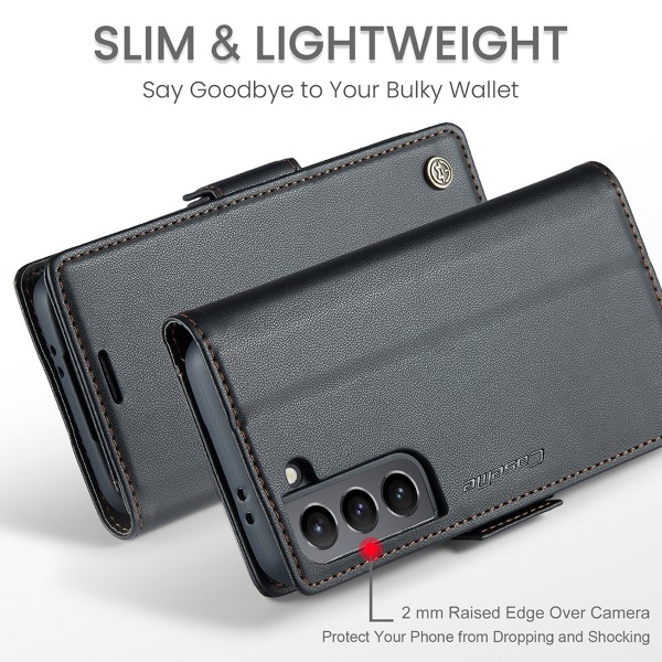Pouzdro na Samsung Galaxy S21 CASEME smooth černé