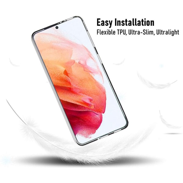 Kryt na Samsung Galaxy S21 Silikonový čirý