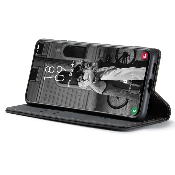 Pouzdro na Samsung Galaxy S21 CASEME černé