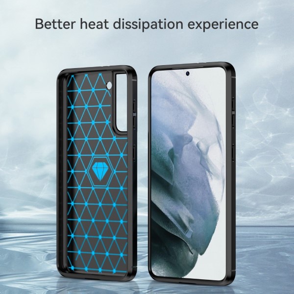 Kryt na Samsung Galaxy S21 Carbon černý