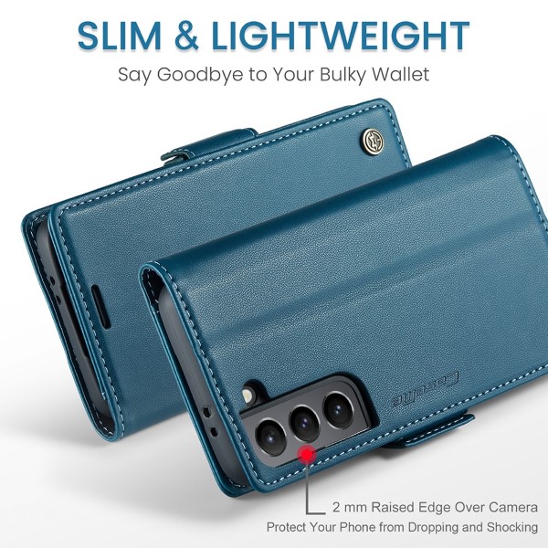 Pouzdro na Samsung Galaxy S21 Plus CASEME smooth modré