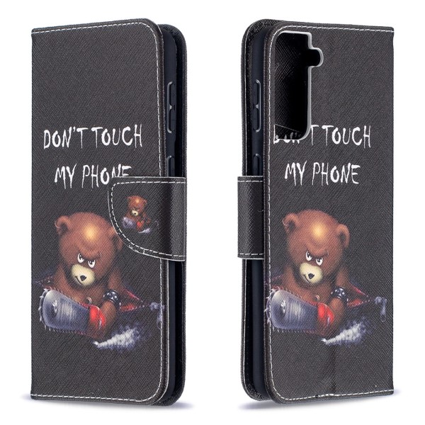 Pouzdro na Samsung Galaxy S21 Plus Medvěd