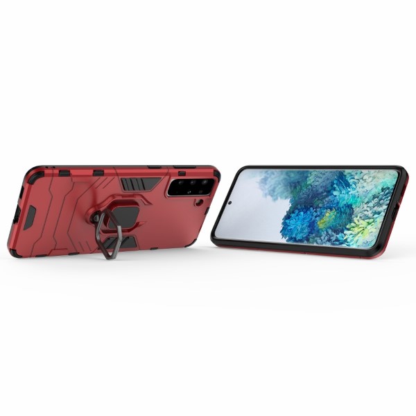 Kryt na Samsung Galaxy S21 Plus odolný finger červený