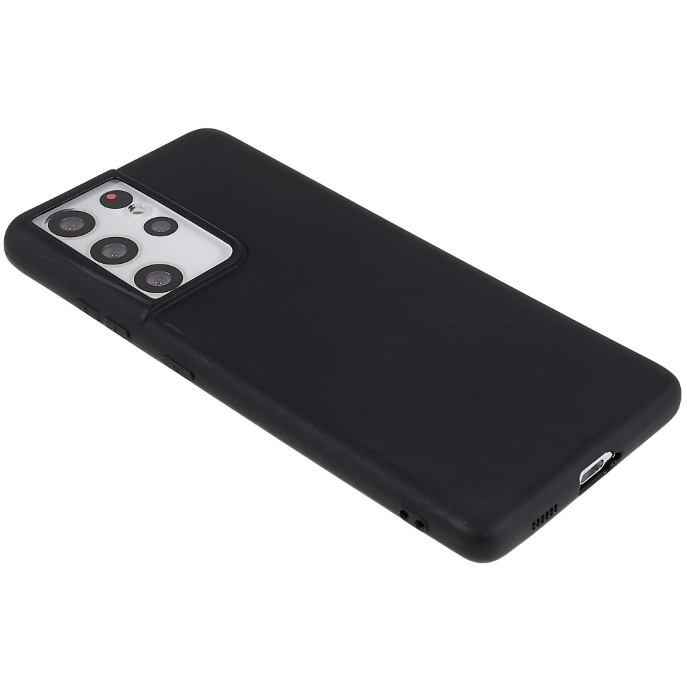 Kryt na Samsung Galaxy S21 Ultra Silikonový černý