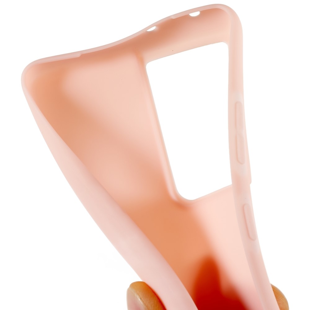 Kryt na Samsung Galaxy S21 Ultra Silikonový růžový