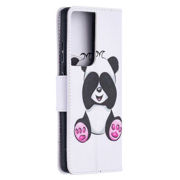 Pouzdro na Samsung Galaxy S21 Ultra Panda