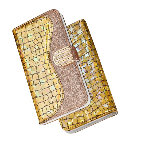 Pouzdro na Samsung Galaxy S21 Ultra Glitter zlaté