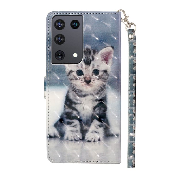 Pouzdro na Samsung Galaxy S21 Ultra Kotě