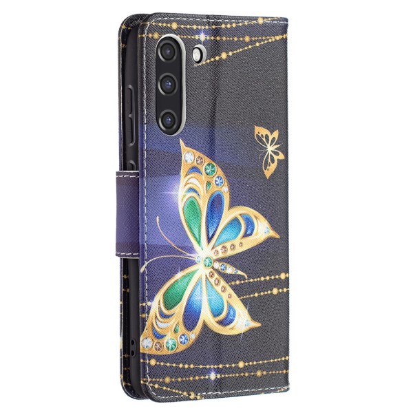 Pouzdro na Samsung Galaxy S21 FE Motýl černé