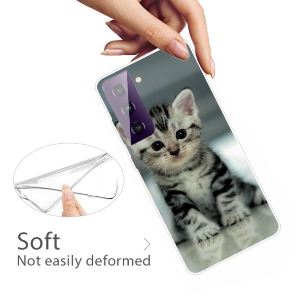 Kryt na Samsung Galaxy S21 FE Koťátko