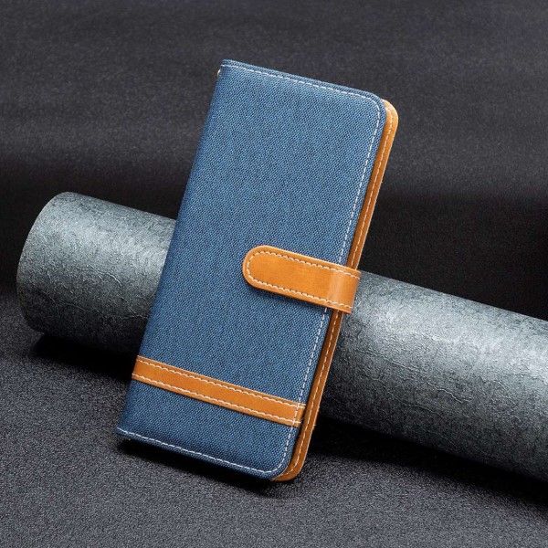 Pouzdro na iPhone 14 Pro Max Jeans modré