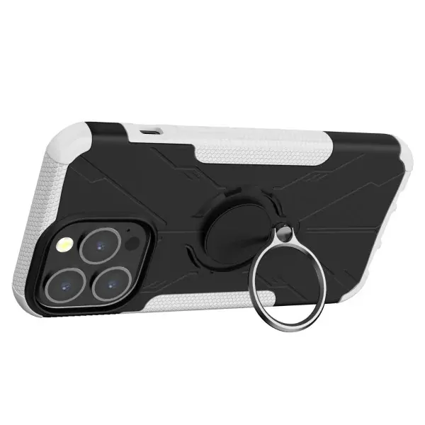 Kryt na iPhone 13 Pro Max odolný Tire bílý
