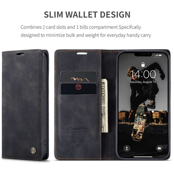Pouzdro na iPhone 13 Pro Max CASEME černé