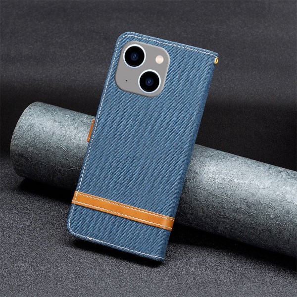 Pouzdro na iPhone 14 Plus Jeans modré