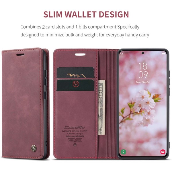 Pouzdro na Samsung Galaxy S22 CASEME červené