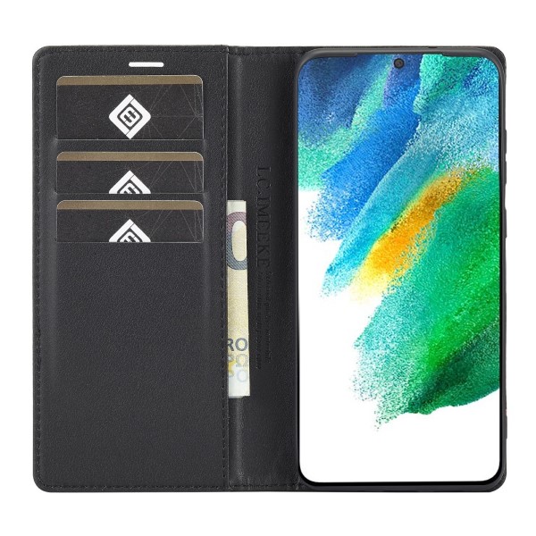 Pouzdro LC.IMEEKE na Samsung Galaxy S22 Plus Carbon černé