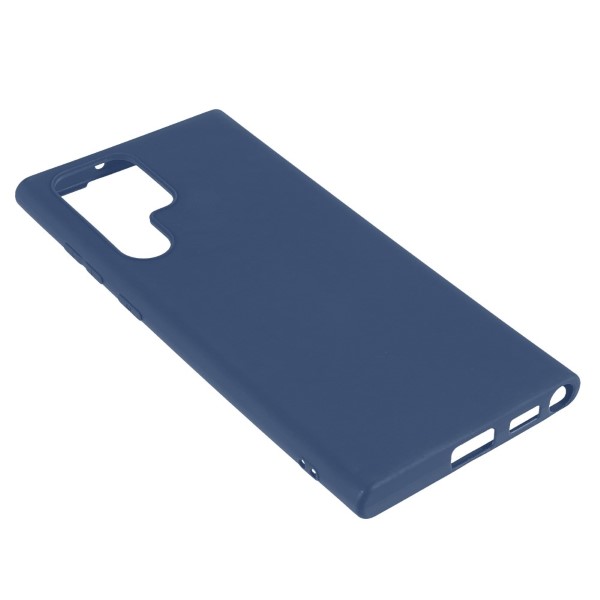Kryt na Samsung Galaxy S22 Ultra Silikonový tmavě modrý