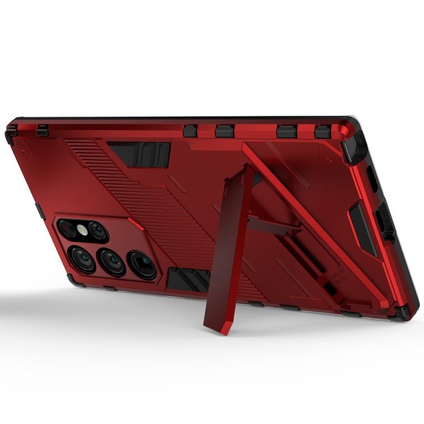 Kryt na Samsung Galaxy S22 Ultra odolný Shockproof červený
