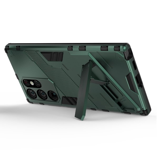 Kryt na Samsung Galaxy S22 Ultra odolný Shockproof zelený