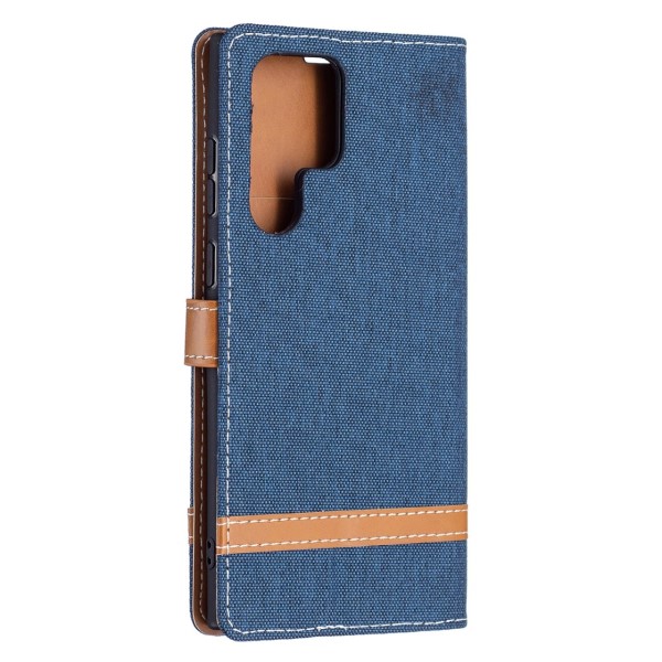 Pouzdro na Samsung Galaxy S22 Ultra Jeans modré