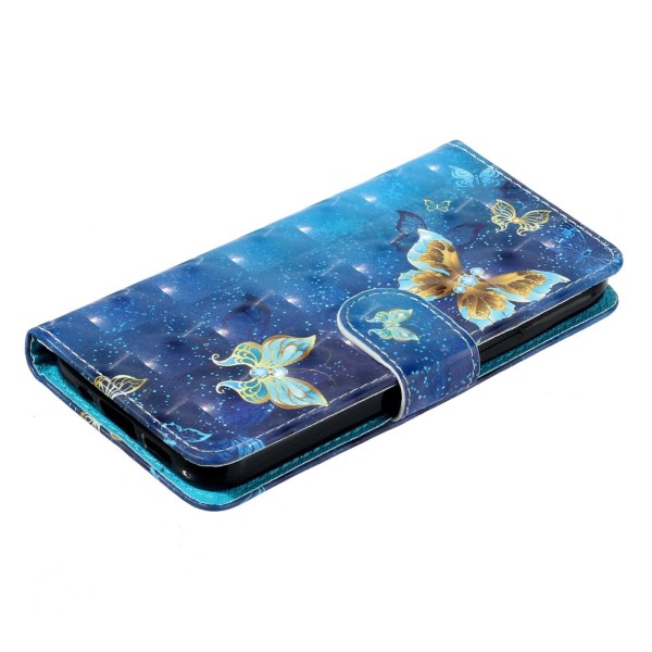Pouzdro na Samsung Galaxy S23 Motýl zlaté