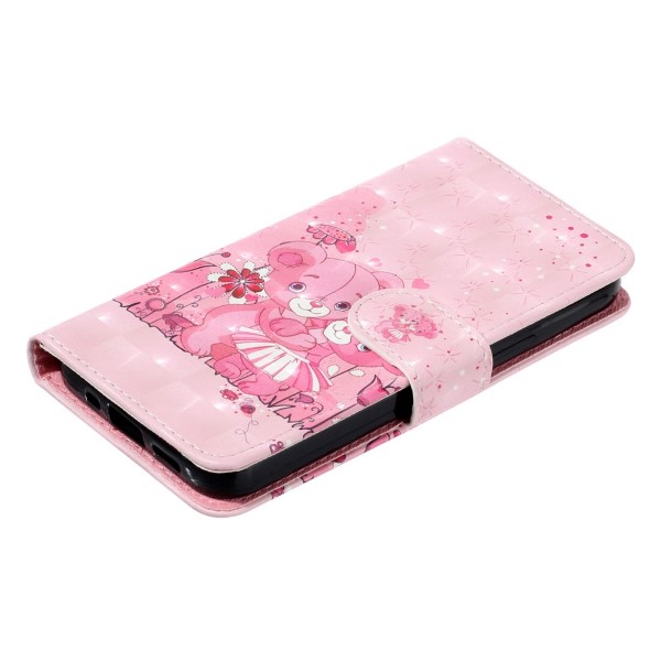 Pouzdro na Samsung Galaxy S23 Medvídek růžové