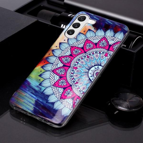 Kryt na Samsung Galaxy S23 svítící Mandala