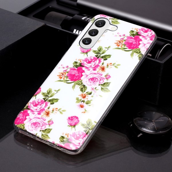 Kryt na Samsung Galaxy S23 svítící Růže