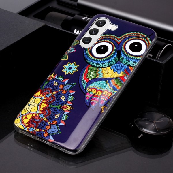 Kryt na Samsung Galaxy S23 svítící Sova