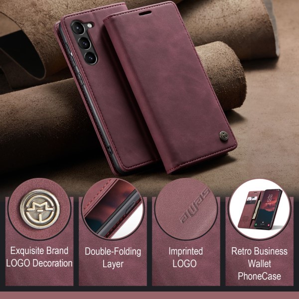 Pouzdro na Samsung Galaxy S23 CASEME červené