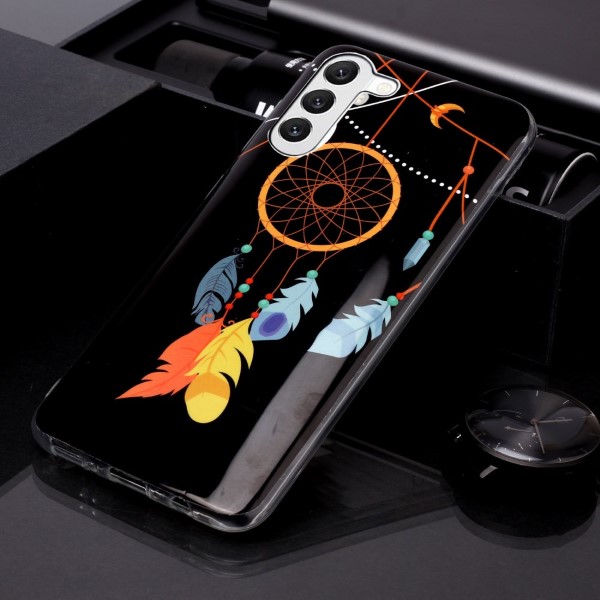 Kryt na Samsung Galaxy S23+ svítící Lapač snů černý