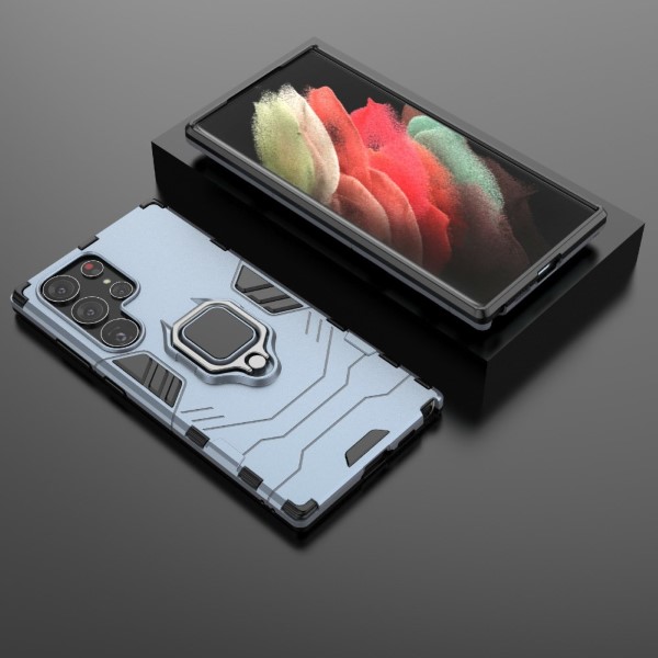 Kryt na Samsung Galaxy S23 Ultra odolný Finger modrý