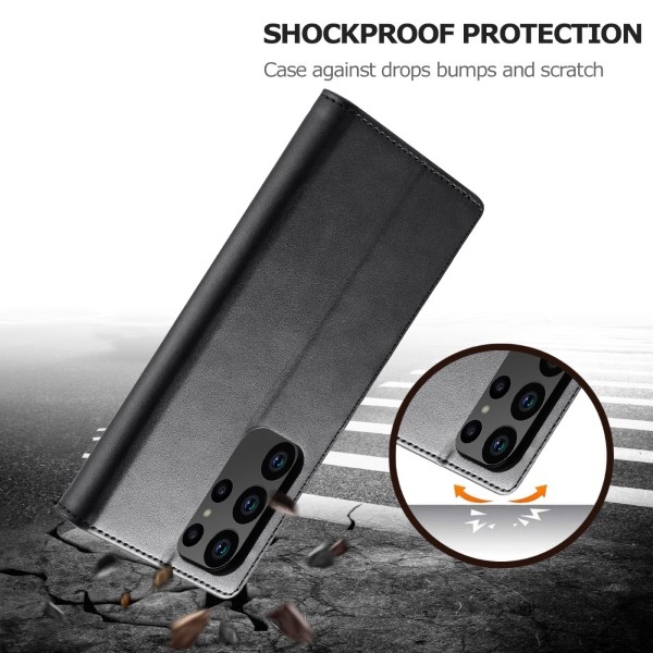 Pouzdro na Samsung Galaxy S23 Ultra LC.IMEEKE černé 